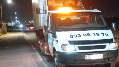 Ռուբեն Բաղրյան — Ֆորդ Տրանզիտ tow truck