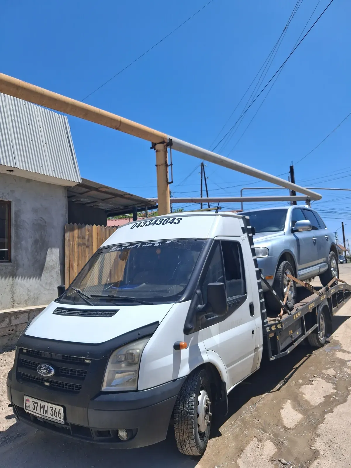 Գագիկ Բաղդասարյան — Ford Tranzit էվակուատոր