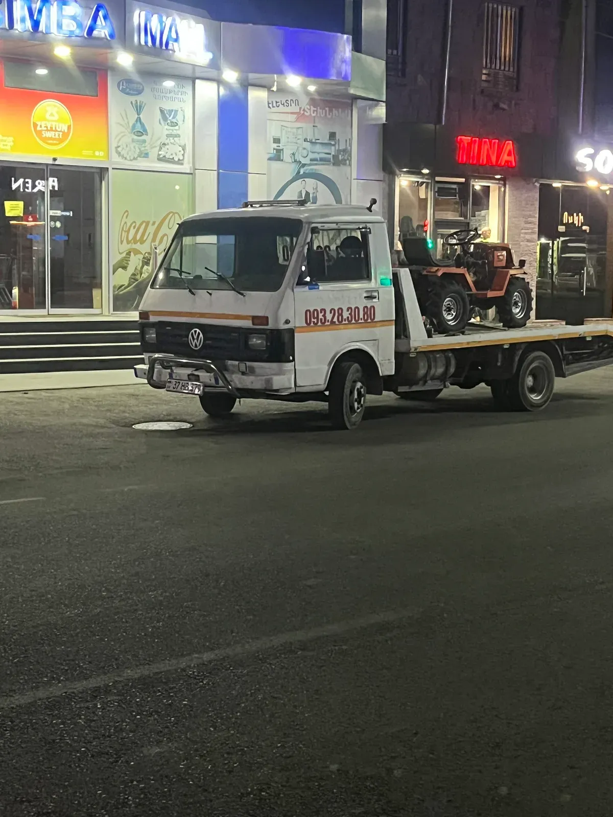 Sargis Davayan — wolksvagen t95 էվակուատոր