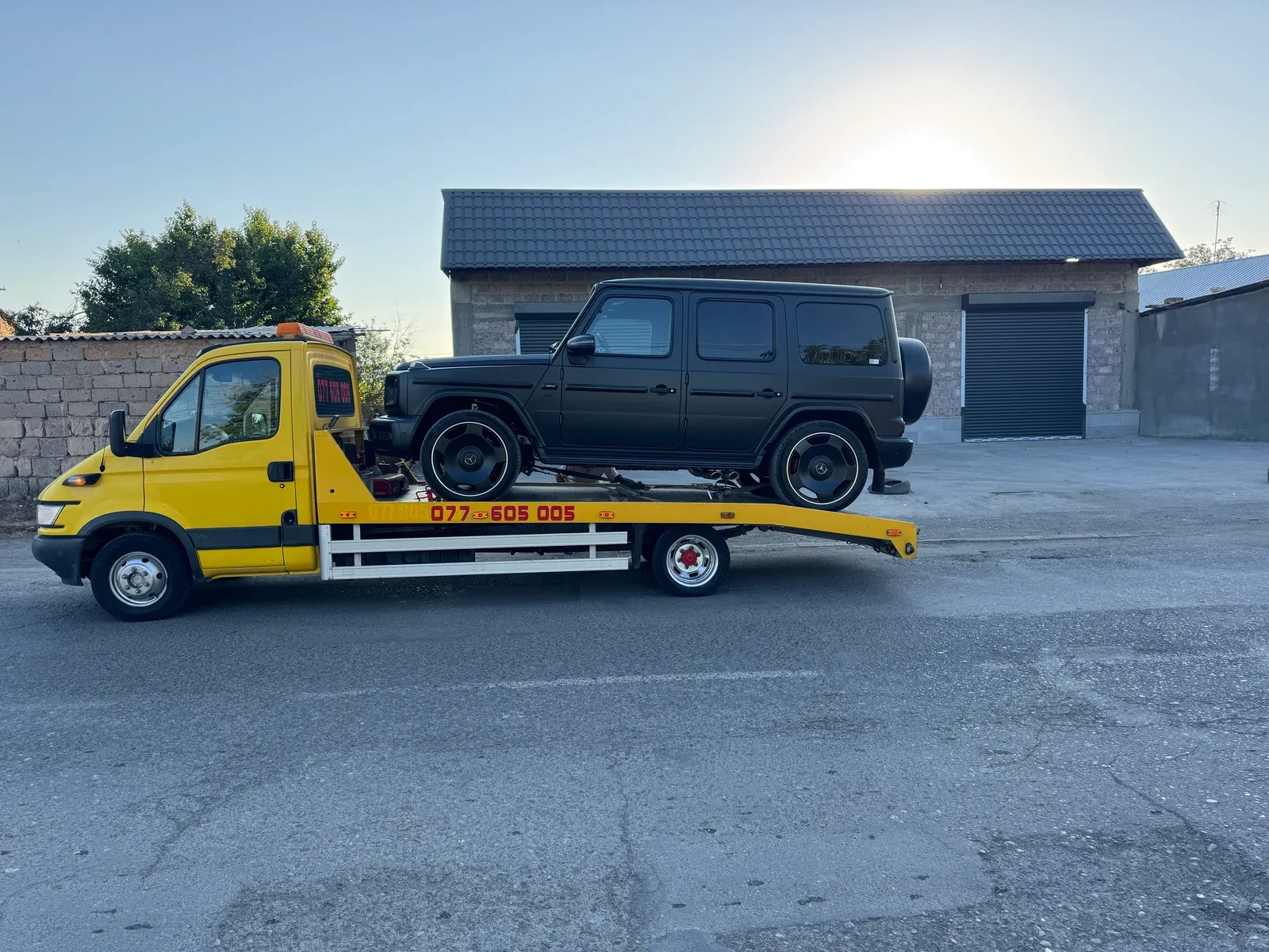 Արսեն Հարությունյան — Iveco Daily էվակուատոր