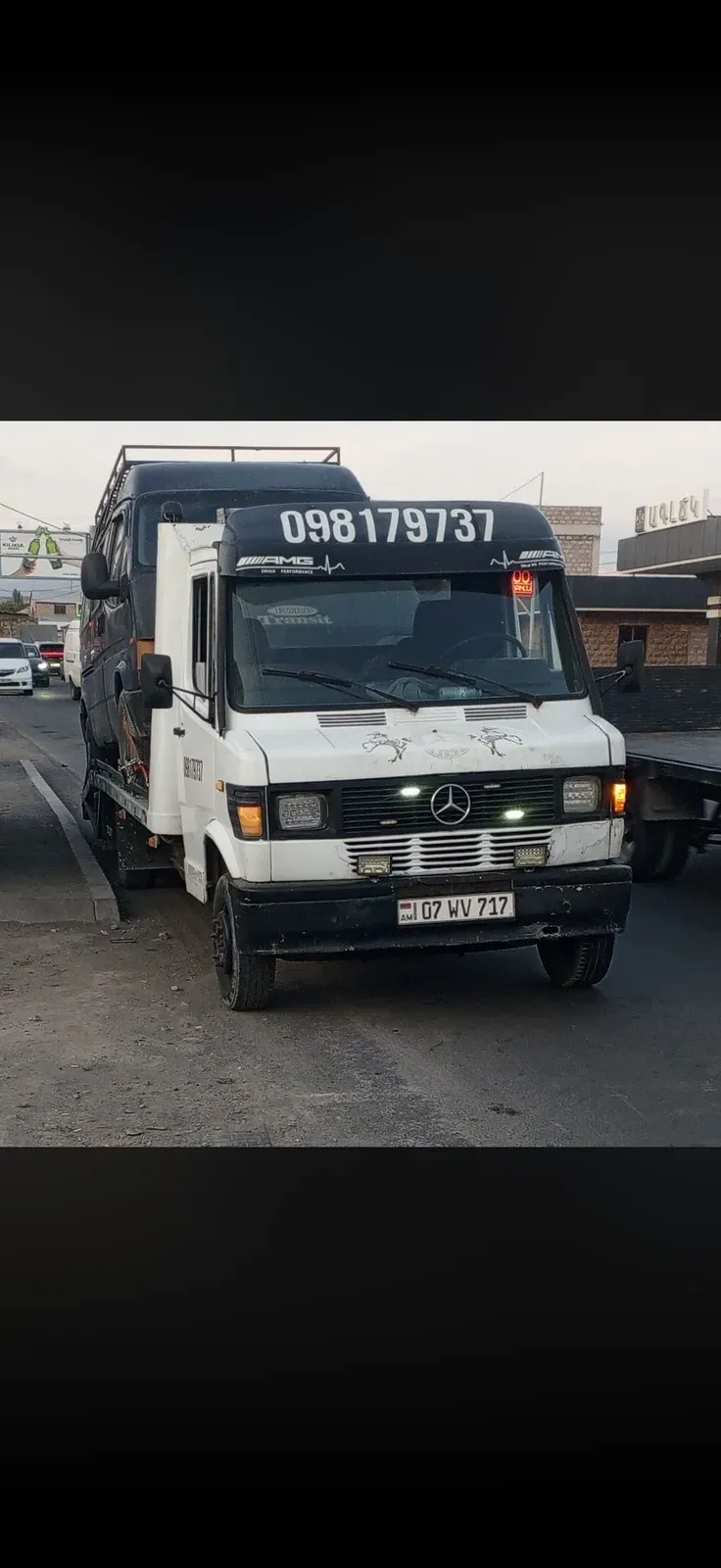 Սամվել Սեդրակյան — Merseders 409D tow truck